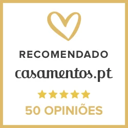 Distinção Recomendado — 50 opiniões no Casamentos.pt